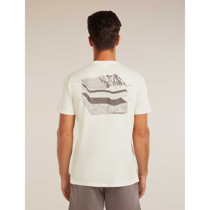 Icebreaker M Merino 150 Tech Lite SS Tee Evolving Layers image number 4